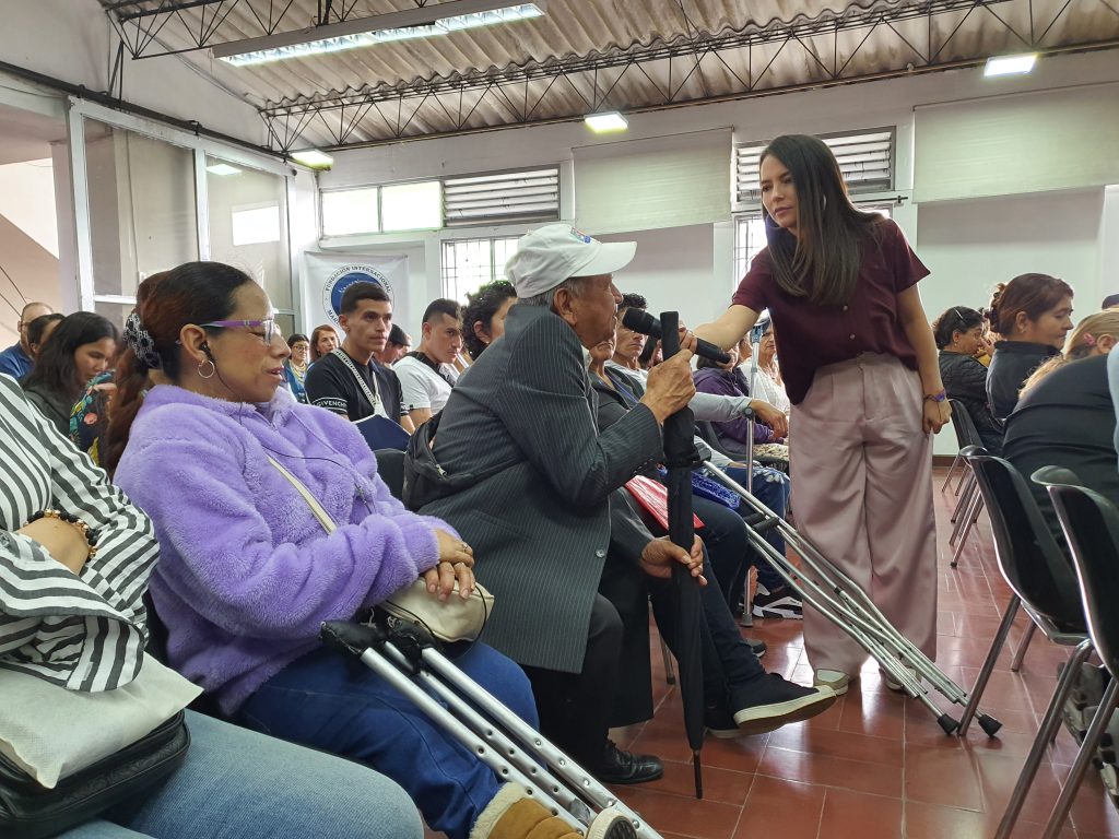 En Manizales las Personas con Discapacidad se dieron cita, para conocer emprendedores Sin Limites 2023.