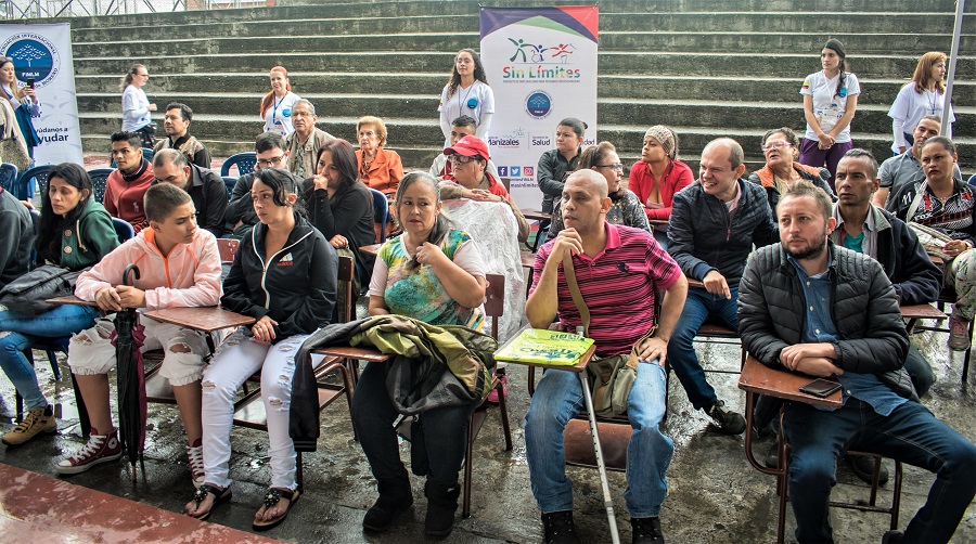 Sensibilización del Programa Sin Limites a todos los asistentes