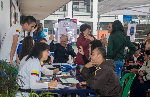 En esta jornada se realizó la caracterización de las personas con discapacidad.